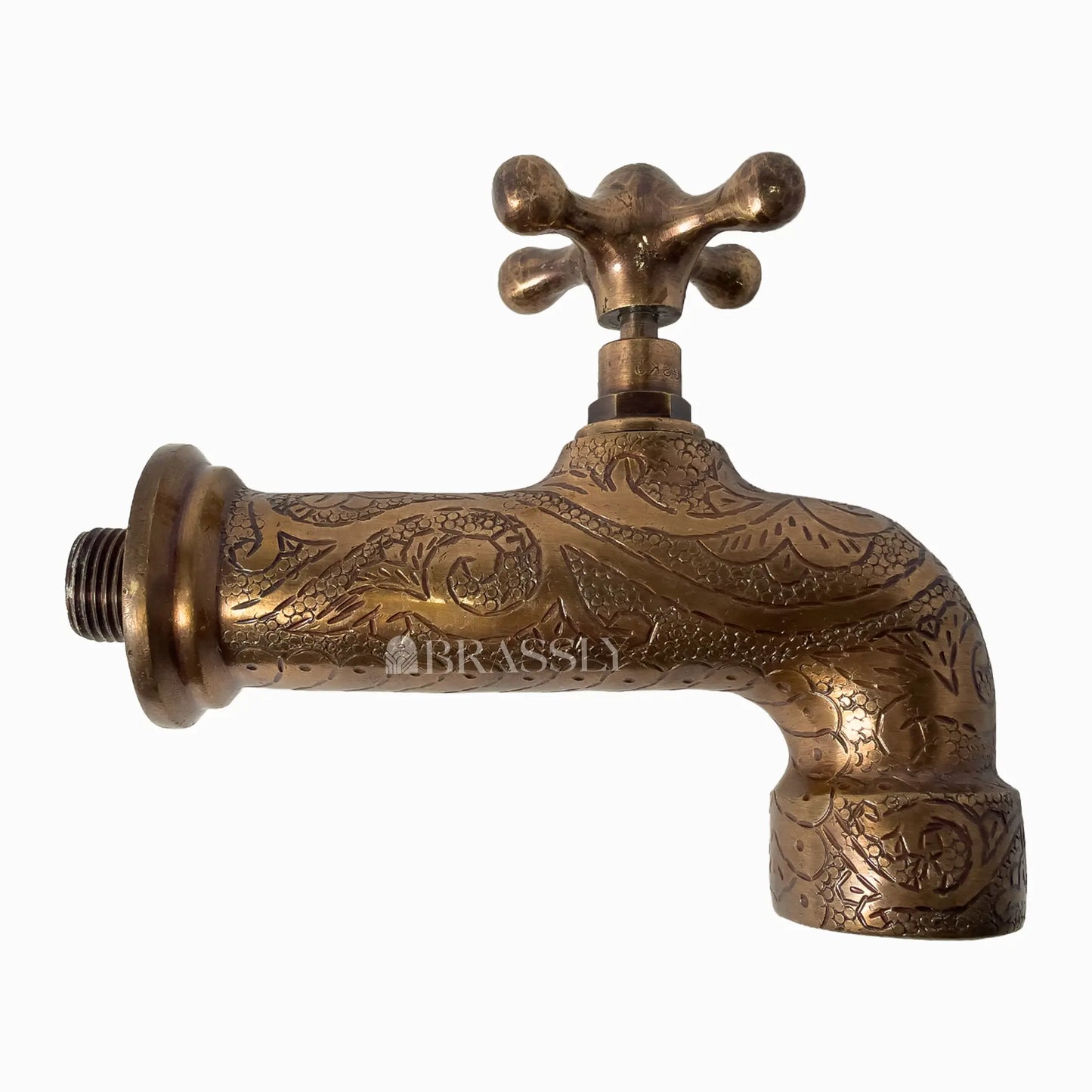Wall Mounted Copper Or Brass Tap, Moroccan Handmade Faucet