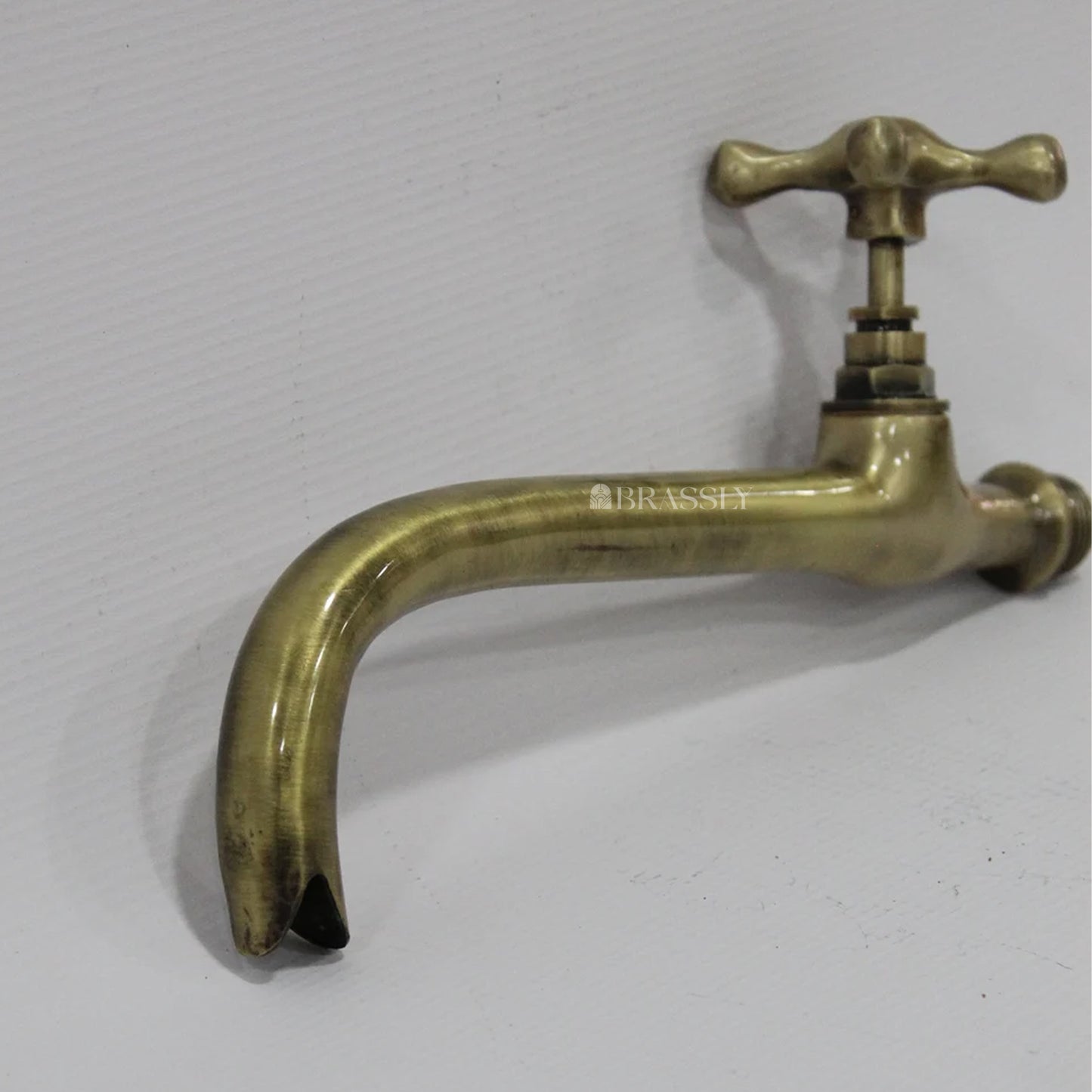 Bronze Water Tap, Vintage Golden Bath Tap, Moroccan Style Old Faucet