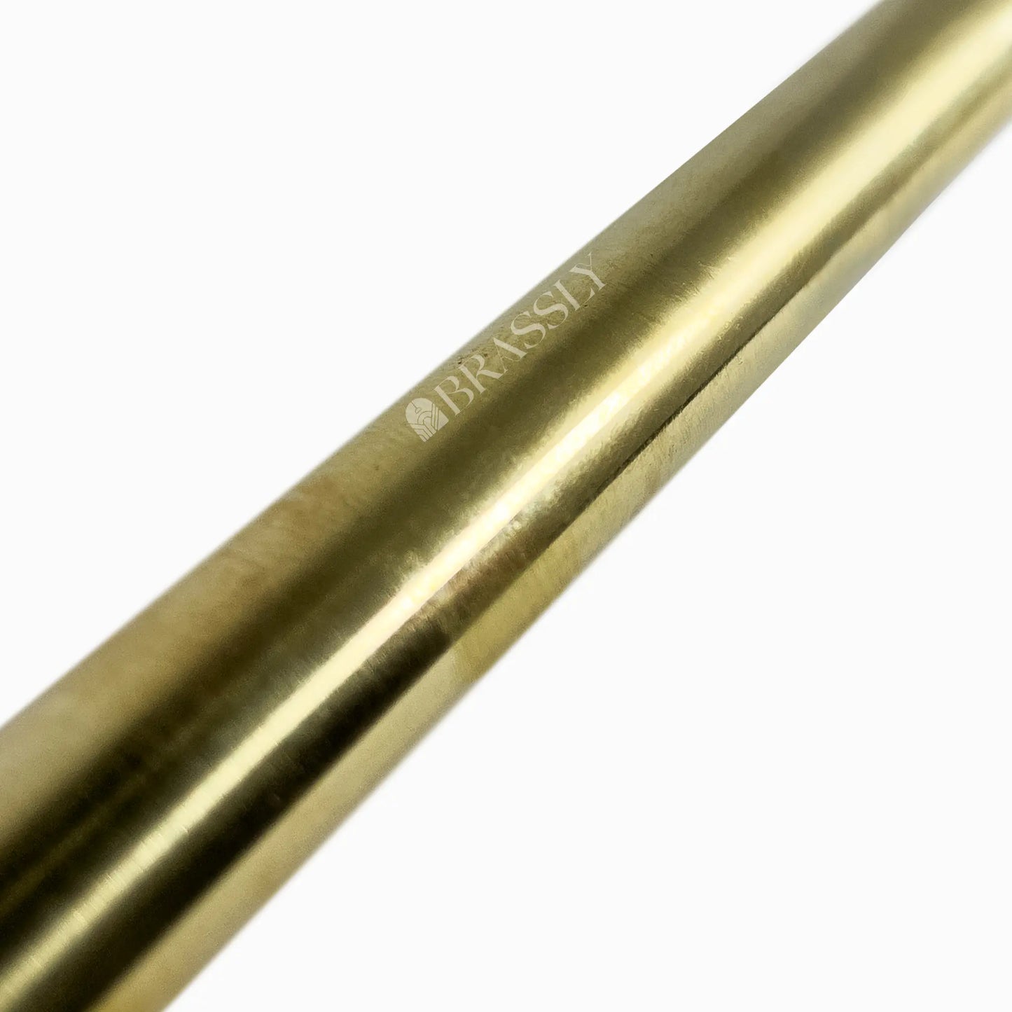 Unlacquered Brass Wall Mounted Hanging Rail, Brass Kitchen Hanging Rail
