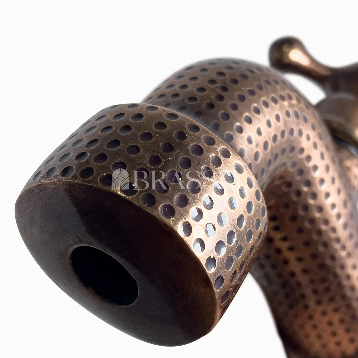 Copper Wall Mount Water Tap, Engraved Moroccan Faucet