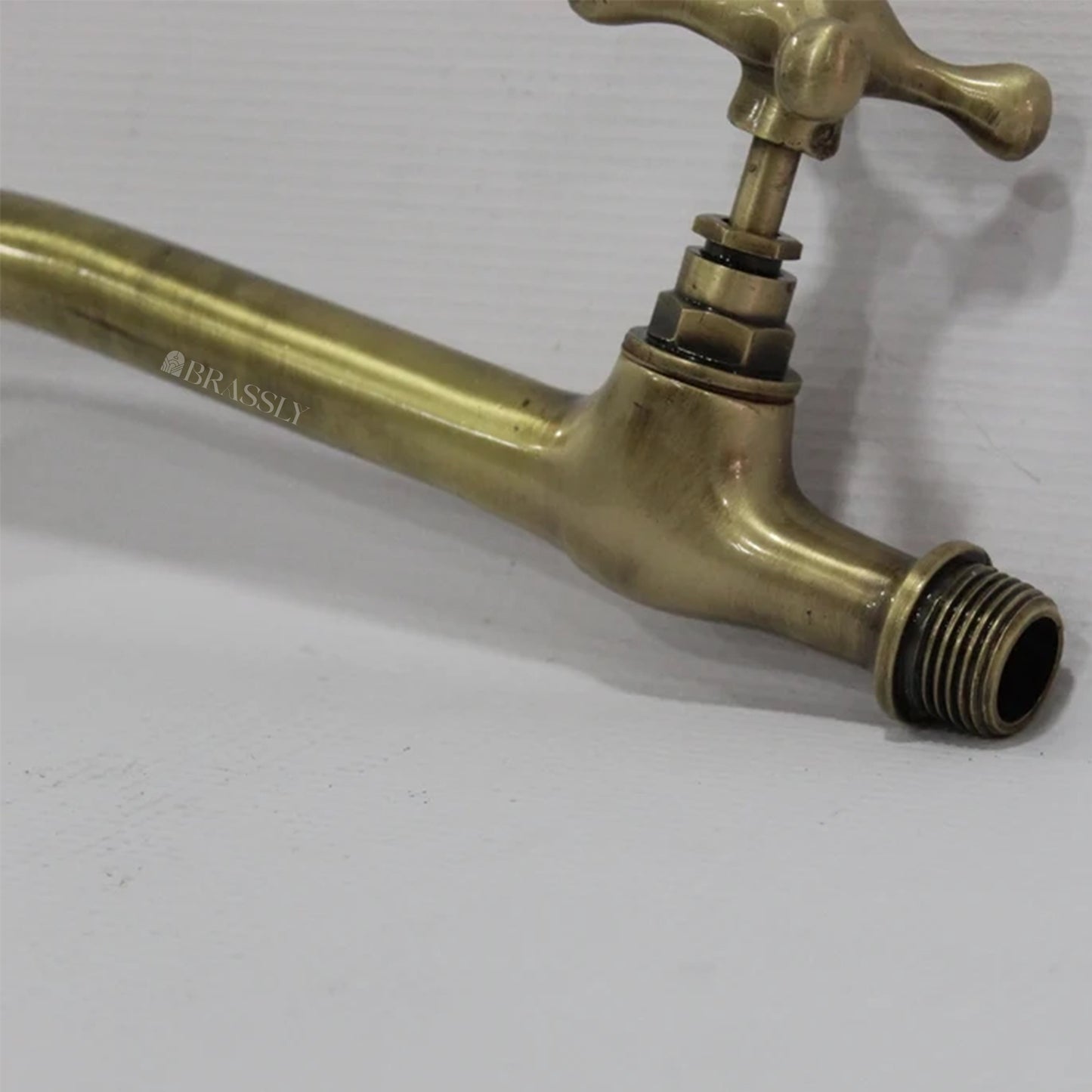 Bronze Water Tap, Vintage Golden Bath Tap, Moroccan Style Old Faucet