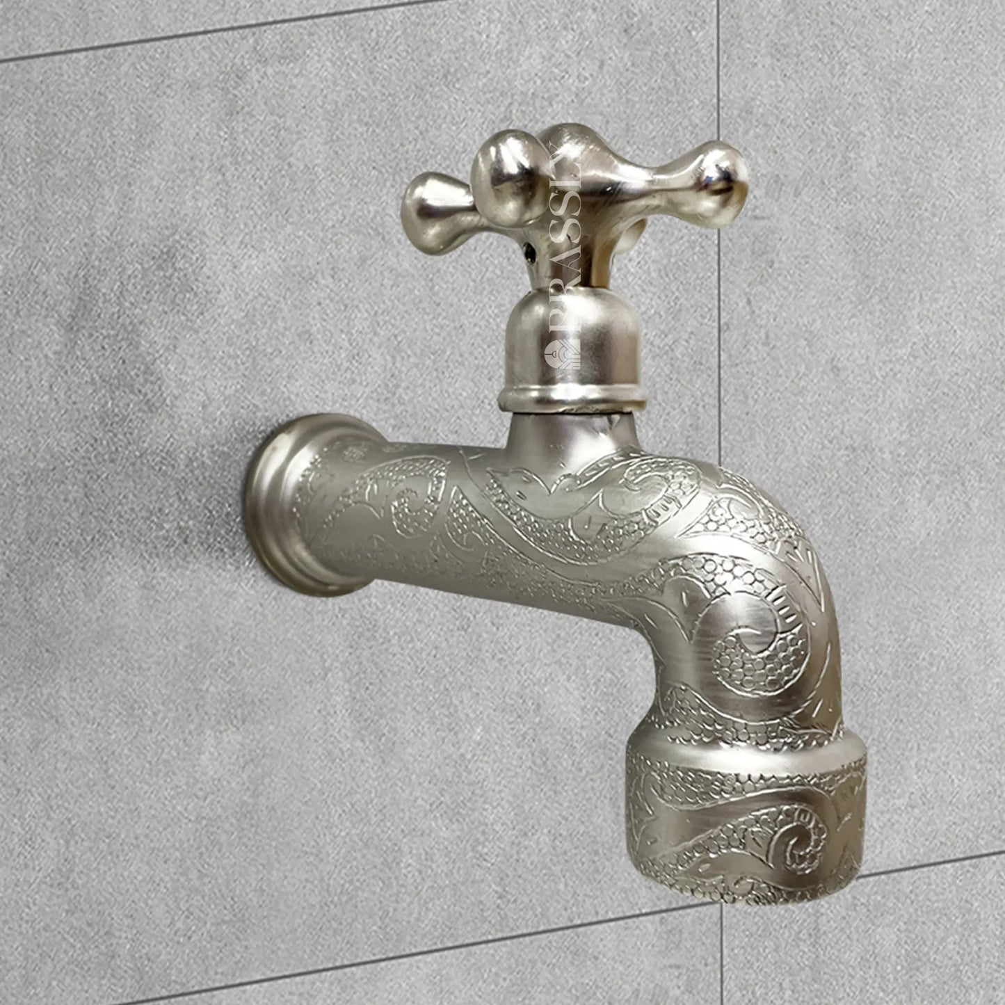 Wall Mounted Copper Or Brass Tap, Moroccan Handmade Faucet