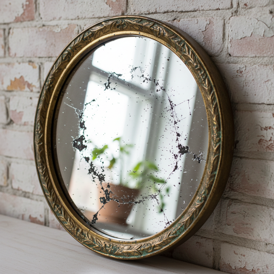 Distressed Brass Mirror: The Ultimate Guide to Timeless Vintage Elegance