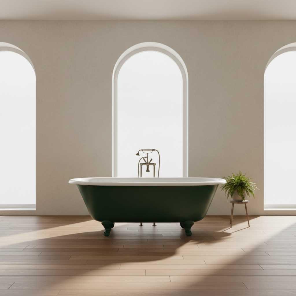 Dark Green Bathtub: The Ultimate Guide to This Bold Bathroom Statement