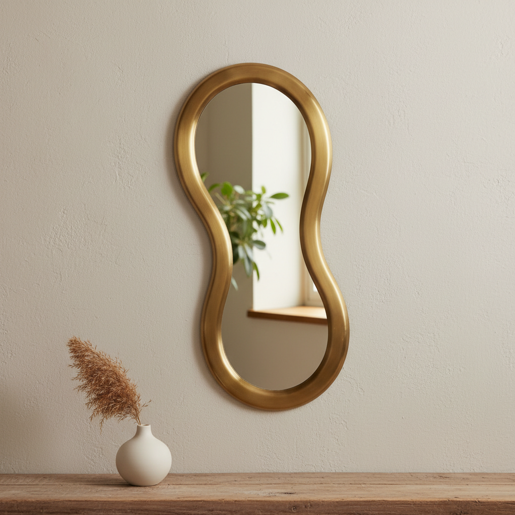 Wavy Brass Mirror: Your Ultimate Guide to This Sculptural Design Statement