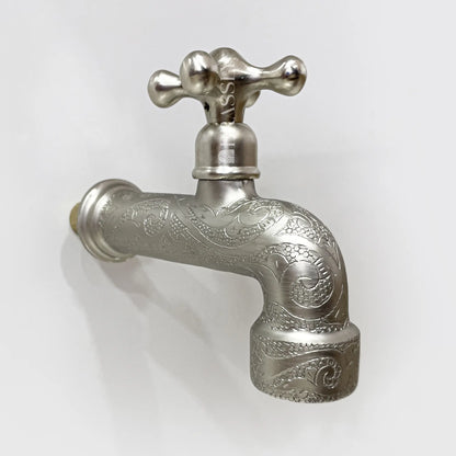 Wall Mounted Copper Or Brass Tap, Moroccan Handmade Faucet