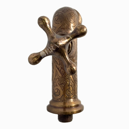 Wall Mounted Copper Or Brass Tap, Moroccan Handmade Faucet