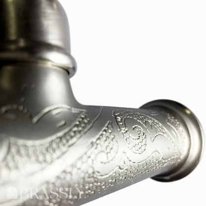 Wall Mounted Copper Or Brass Tap, Moroccan Handmade Faucet